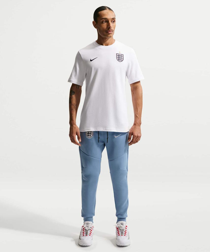 Nike Англия Основная футболка для футбола Dry-Fit M - Белый:Обсидиан / Ib6228-100