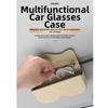 Anti-Scratch Car Eyeglasses Case Scratch Resistant Eyeglasses Holder  Driving Accessory