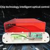 Solar Warning Light, Pack of 1, Outdoor, Waterproof, Solar Charging, Security Alarm, Motion Sensor,