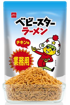 Oyatsu Company Baby Star Ramen Реклама Рамен Большой Объем Рамен Снеки Конфеты Готовка Оптом 500г x 5 Пакетов [Официальный] [Куриный Вкус] (Ойацу