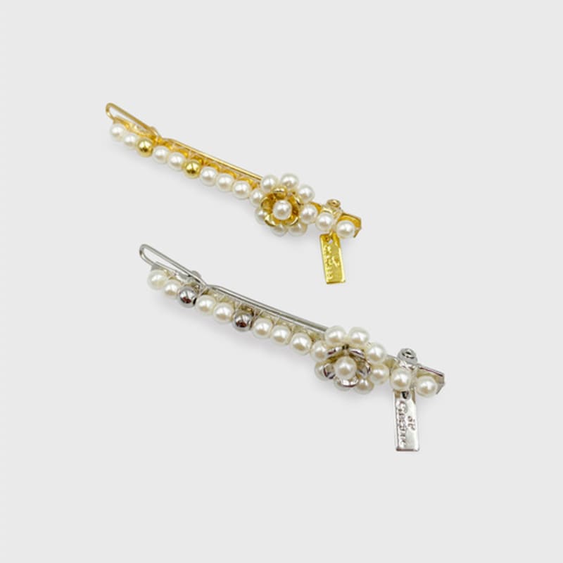 Жан Поль Кларисс Металлический шар Цветок Заколка для волос LFSL0293