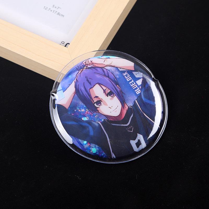 Прозрачный чехол для бейджа из ПВХ - круглый 58/75 мм Защита и хранение