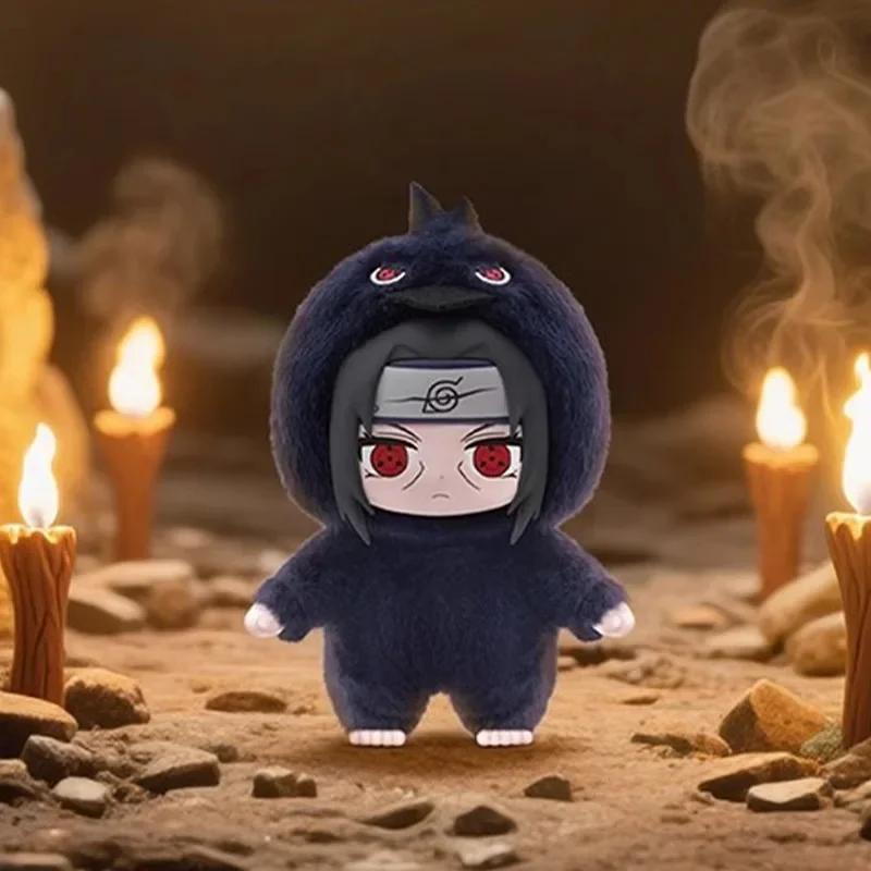 Toptoy Shippuden Beast Party Series Plush-Like Texture Vinyl Figure Blind Box Chibi Kakashi Sasuke Hinata Collectible