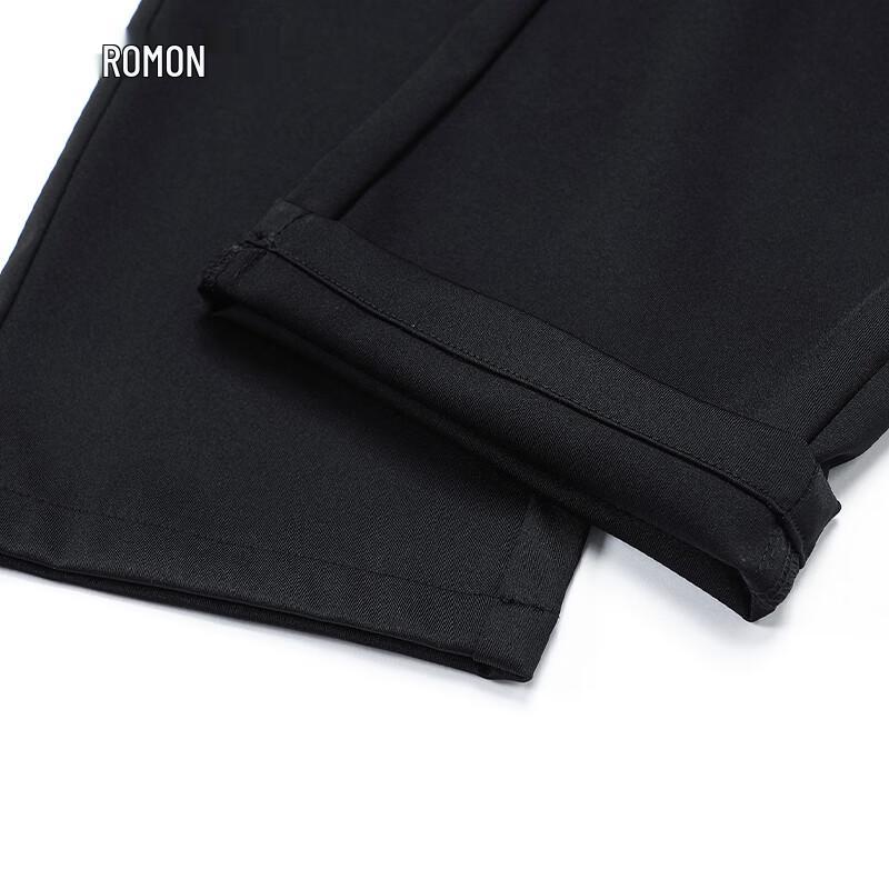 Romon Men's Sun-Protective Ice Silk Straight-Leg Casual Pants