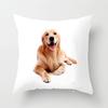Чехлы для подушек с изображением собак и кошек, декоративные чехлы для подушек, украшения для гостиной, полиэстеровая подушка для дивана, теплая семейная наволочка 45x45 см