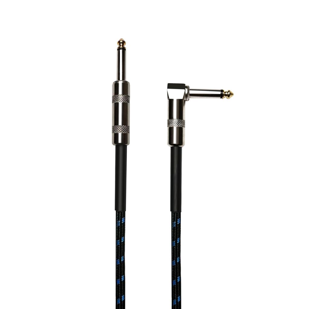 Экранированный кабель Гитарный экран Гитарный кабельный штекер Медная сетка Шумоподавление Сверхпрочный нейлон Нелегко отсоединить Для музыкальных инструментов Экранированный