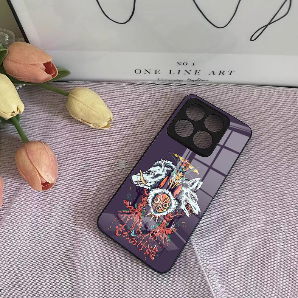 Anime Princesse M-MononokeS Phone Case For Xiaomi Poco F3 4 5 6 X3 NFC X4 GT X5 6 M3 4 5 5s 6 Pro 4G 5G Glass Cases