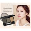 Three Dimensional Eyebrow Powder Waterproof, Sweat Resistant Long-lasting Makeup Nose Shadow Eyeshadow Contouring Tray Makeup Student Cosmetics