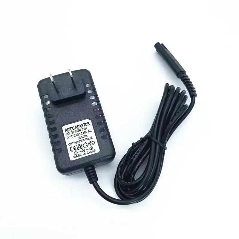Двойной адаптер для насадок Waterpik WP360 WP360W WP462 WP462W WP450 WP450W WP450EC WP462EC Шнур питания, Зарядное устройство EU/US