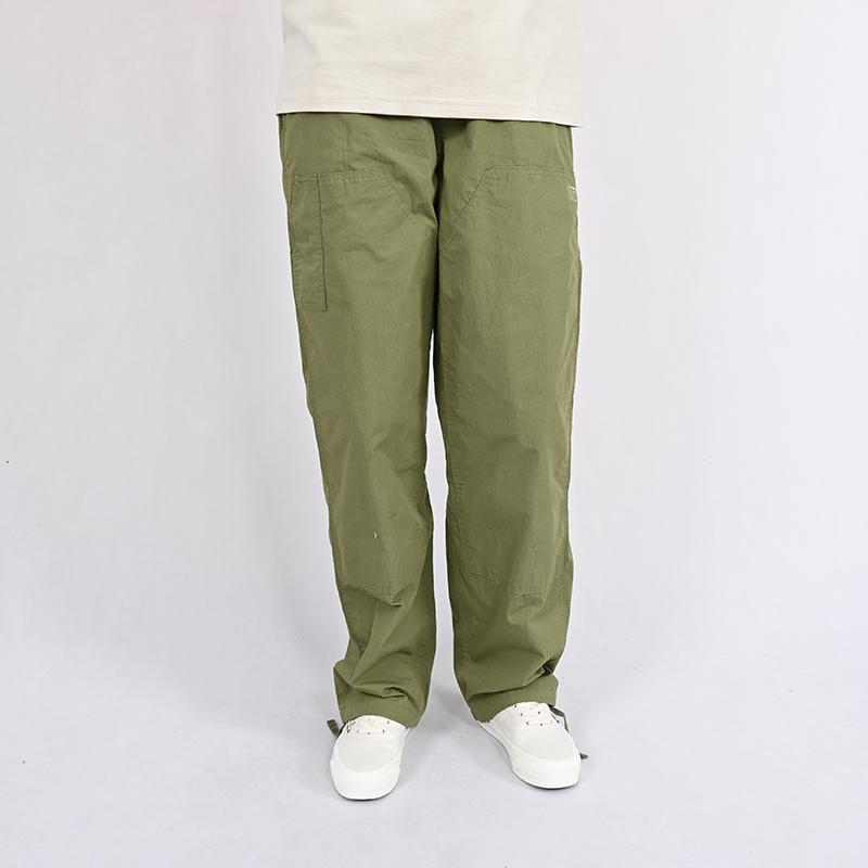 Vans Однотонные прямые спортивные повседневные брюки для отдыха в горном стиле, мужские низы серо-зеленого цвета VN000M2FZBF