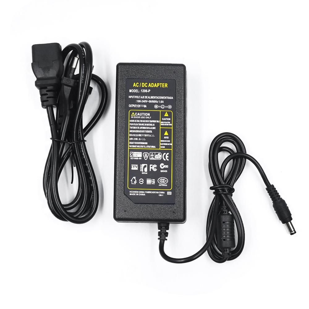 Universal LED Power Supply Adapter 5V 12V 24V AC to DC Transformer 1A 2A 3A 5A 8A 10A for LED Strip Lights Global Plug