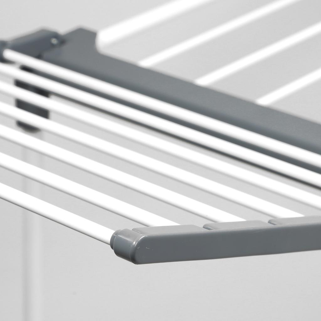 KADAX Сушилка для белья балконная стоячая для одежды складная для белья