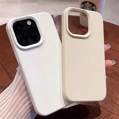 Жидкий силиконовый чехол для телефона iPhone 11 12 14 13 15 16 Pro Max для Apple Чехлы для iPhone 12 13 15 16 Plus Полное покрытие