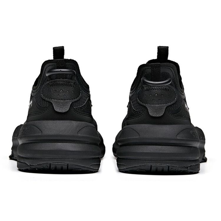 Anta Кроссовки женские с низким верхом для скейтбординга, нескользящие, износостойкие, серии C37, черные 922128081-7