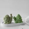 Creative Silicone Candle Mold Turtles Snail Shaped Aromatherapy Mould for Craft Lovers Stylish Home Decoration Mould
