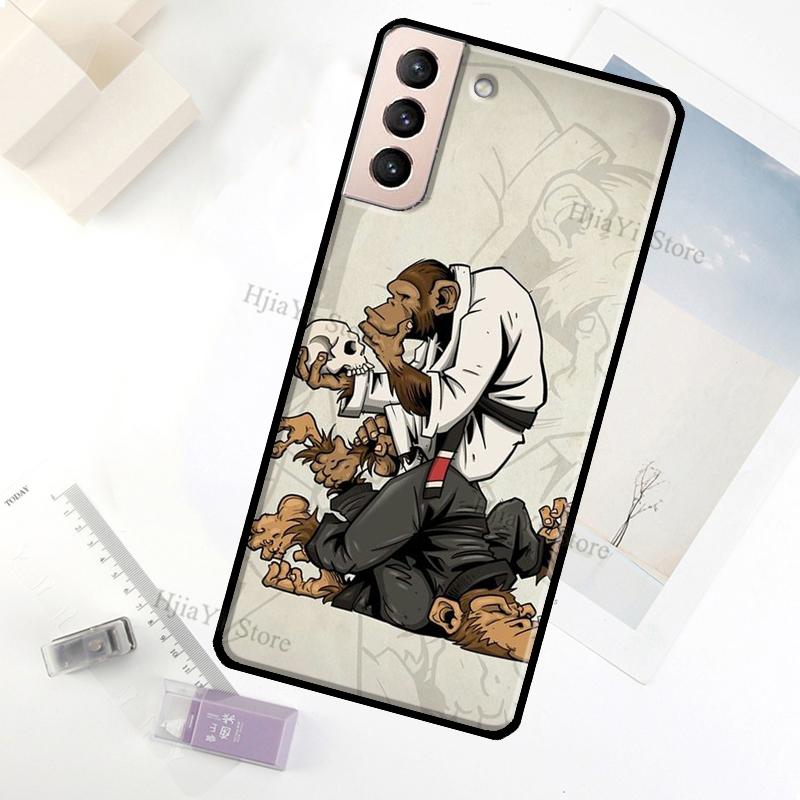 Чехол для Samsung Galaxy S23 Ultra Note 20 10 S9 S10 Plus S20 S21 FE S22 Ultra с принтом Дзюдо