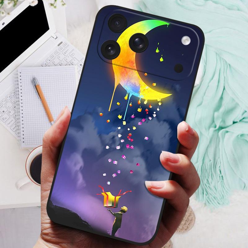 Чехол для iPhone 17 Pro Чехол-бампер из силикона с рисунком Льва и Волка для iPhone 17 Pro Max Чехол для iPhone 17 Air Защитный