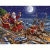 Diamond Painting Santa Claus DIY Mosaic Deer Full Round Embroidery Picture Of Rhinestones Home Decoration 30x40cm/12x16inch