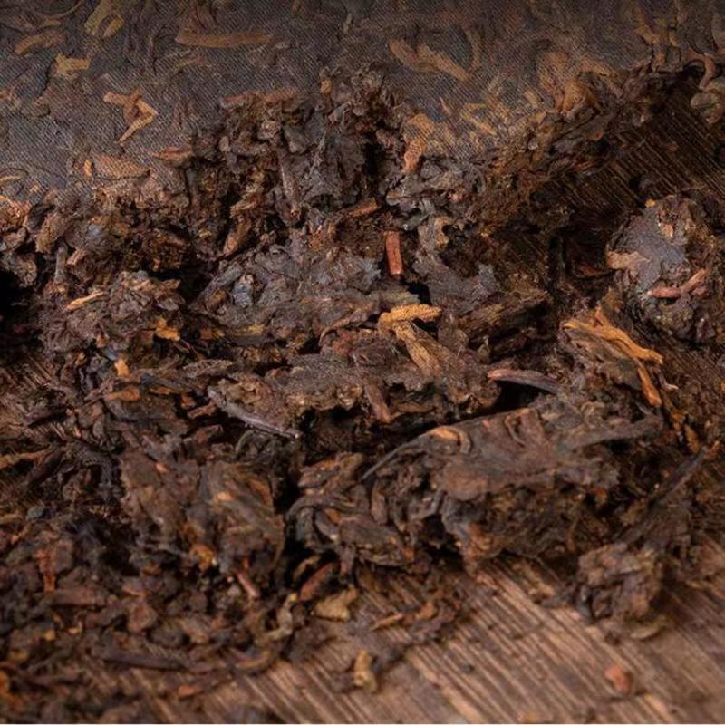 357 г Лаобаньчжан Пуэр выдержанный чайный блин Юньнань Мэнхай Пуэр заваренный черный чай