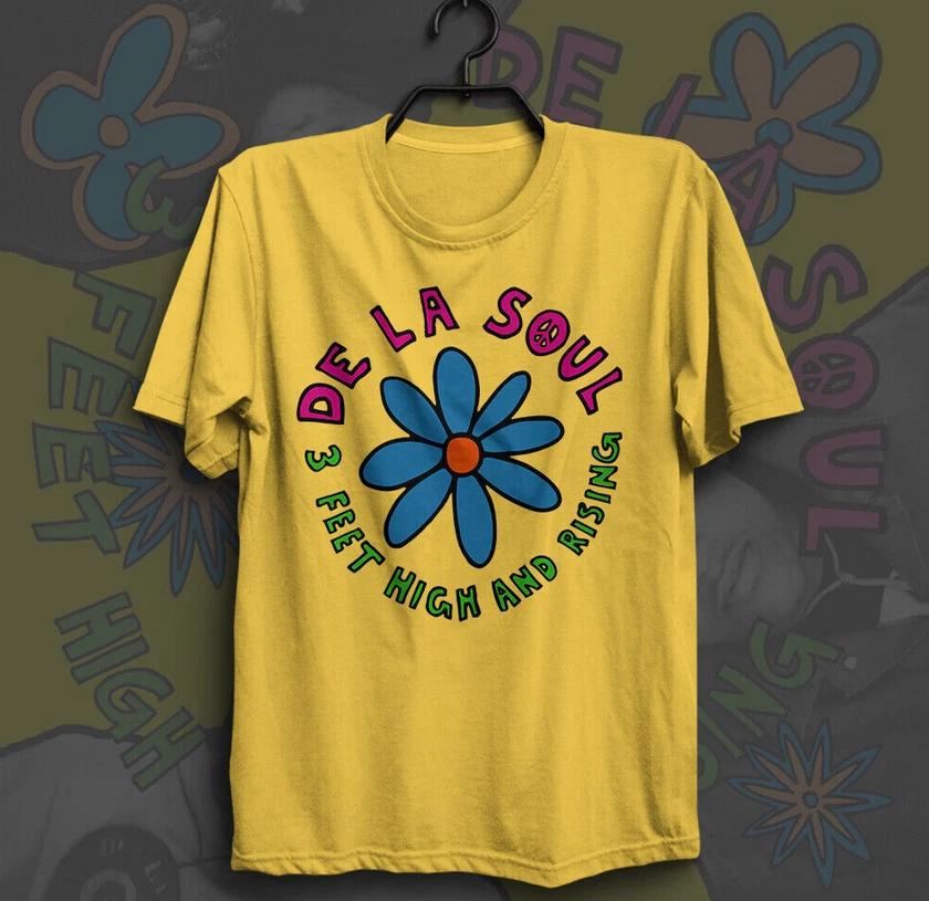 3 фута в высоту и растущий De La Soul Промо Классический Хип-Хоп Native Tongu Футболка