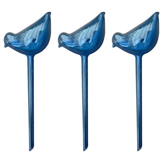 Автоматическая поливочная колба Дизайн птицы Самополивающиеся глобусы Вставка для посадки Поливочная колба для комнатных растений Уличные горшечные растения