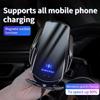Magic Clip Q3 Car Wireless Charging Mobile Phone Holder 15W Induction Opening and Closing Car Navigation Holder Supplies