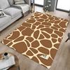 1PC Giraffe Print Animal Skin Pattern Extra Large Non Slip Floor carpet, Office, family, bedroom Large Area Rug Indoor Rugs