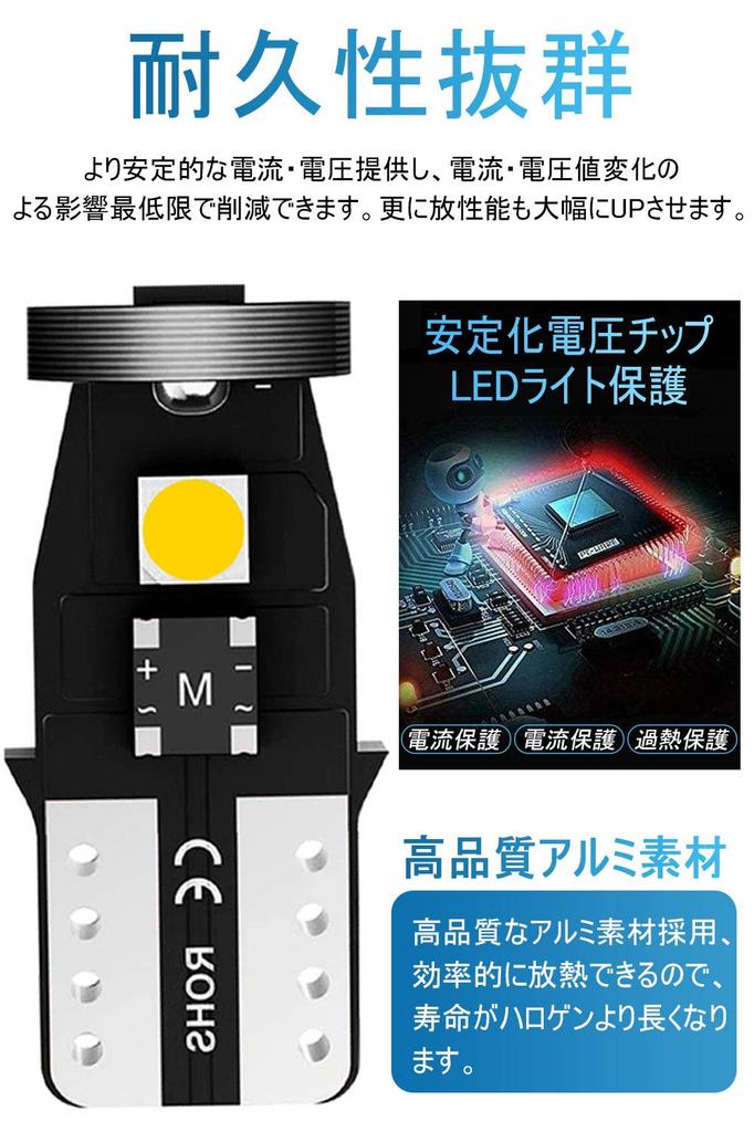 Светодиодная лампа T10 с голосовым управлением, Светодиодный канселлер T10, Светодиодная лампа T10 с белым взрывом, Встроенный канселлер, CANBUS