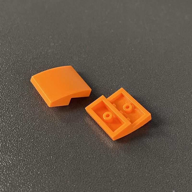 Compatible Building Block Small Particle Building Block Parts Parts 15068 Accessories 2X2X2/3 Smooth Curved Plate