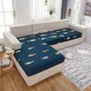 Modern Printed Sofa Cushion Cover Livingroom Funiture Protector Spandex Elastic Removable Lshape Corner Armchair Couch Slipcover