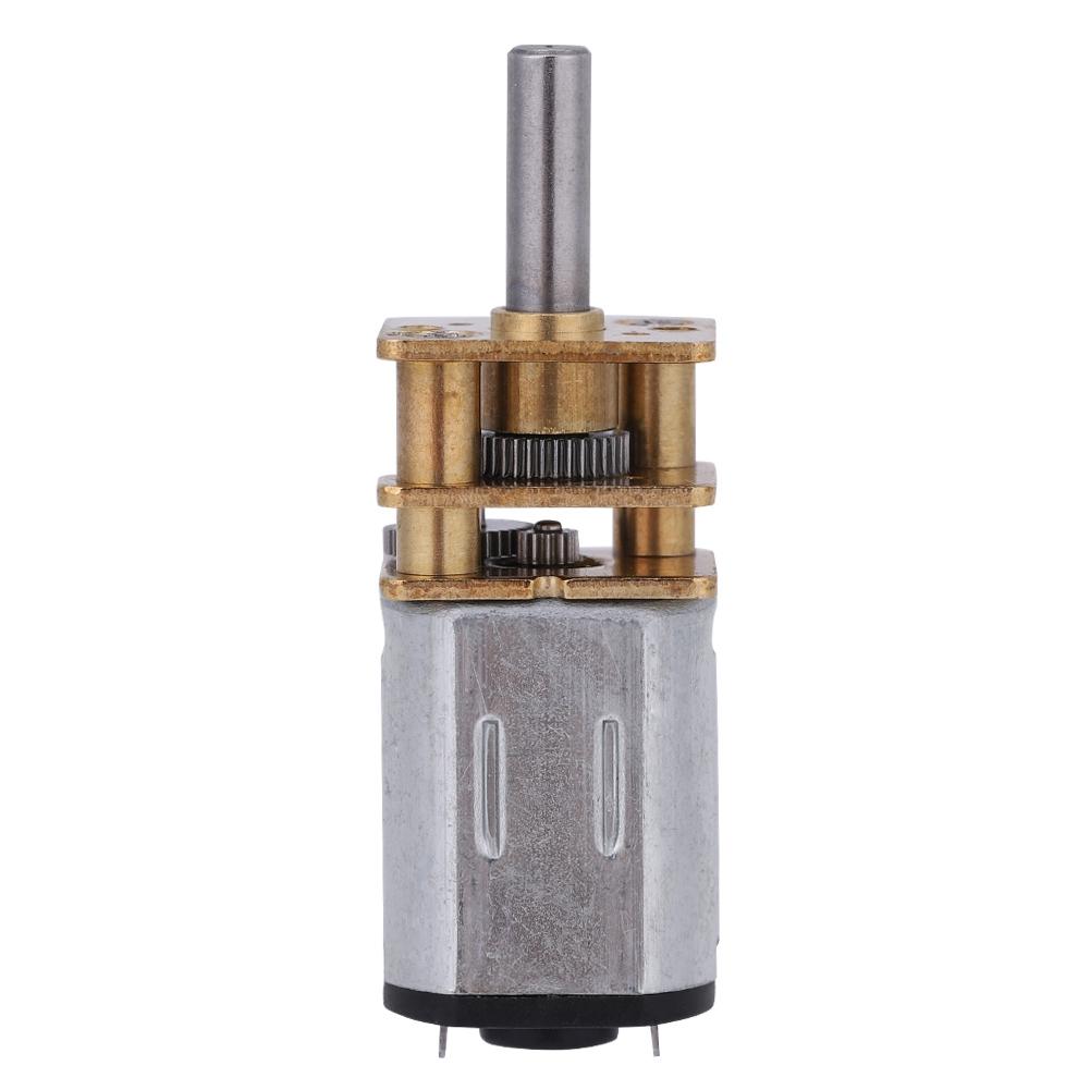 New N20 DC3V 6V 12V 502000RPM Speed Reduction Gear DC Motor with Metal Gearbox