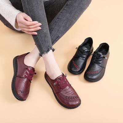 Старые ******* тканевые туфли ****** новые женские туфли-лодочки на одной педали, нескользящая подошва, повседневные, для женщин среднего и пожилого возраста