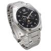 Casio Стандартные аналоговые часы с фазами Луны, металлический ремешок, черная модель Overseas [Casio] мужские MTP-M300D-1AV [Товар]