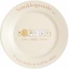 San-X Sumikkogurashi Lettering Kitchen Series Plate TK23002 Size: Approximately H25 X W205 X D205mm