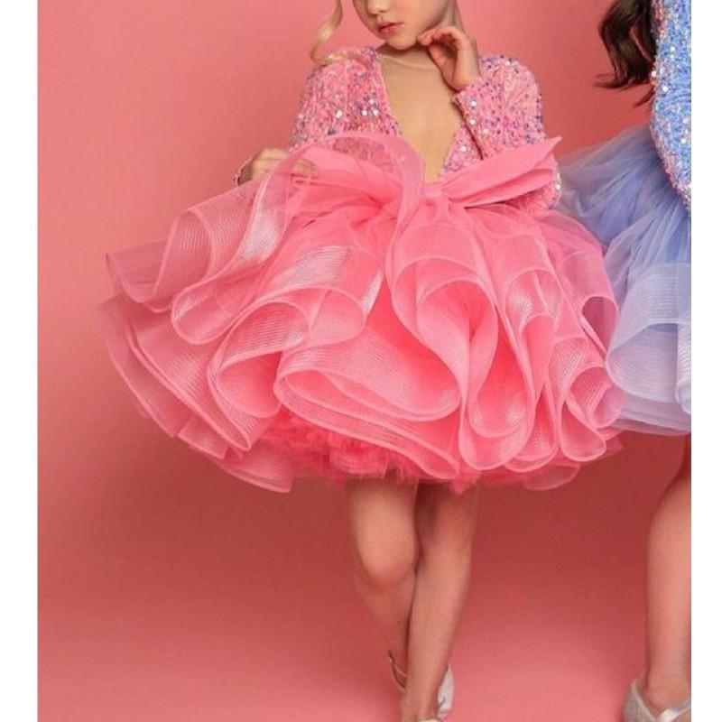 Детские платья для девочек, пачки для детей среднего возраста, рождественские платья, платья с длинными рукавами, платья принцесс для девочек