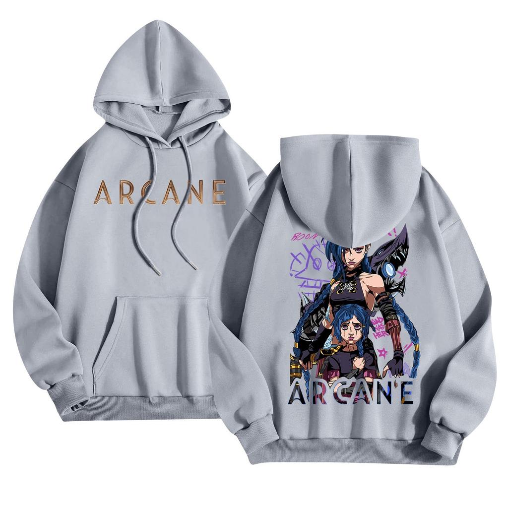 Женская мода O-образный вырез с длинным рукавом и принтом, толстовка с капюшоном