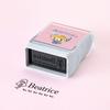 Custom Aggressive Retsuko Name Stamp with Waterproof Ink Designs, Self-Inking Signature Seal for Marking School Supplies
