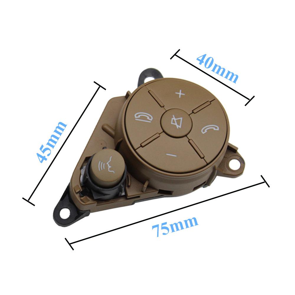 Многофункциональный переключатель рулевого колеса для салона автомобиля, кнопка управления, накладка в сборе для Benz W204 W207 W212 X204 2007-2013