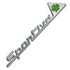 1Pcs Alfa Romeo Metal Sportiva Car Side Emblem Badge Sticker