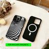 Minimalist Geometric Patterns  Phone Case For iPhone17,16,15,14,13,12,11 Plus,Pro Magnetic with Magsafe Wireless Charging