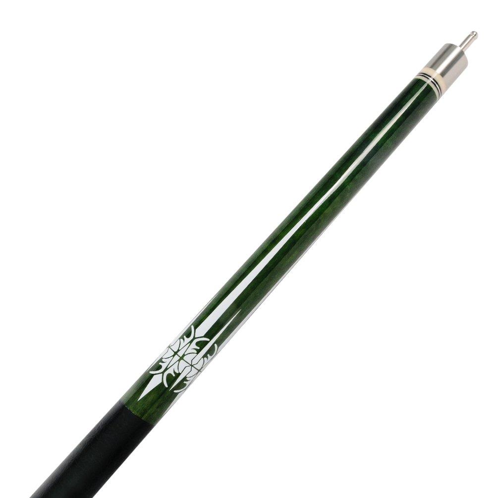 Кий Cuesoul 57 дюймов 21 унция 1/2 для бильярда с чистящим полотенцем и протектором стыка (CSPC035)