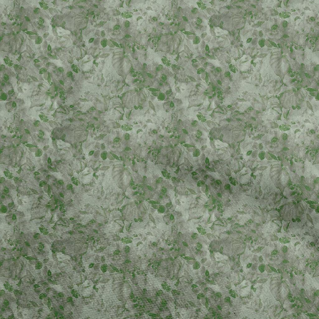 oneOone Cotton Poplin Dark Magenta Fabric Abstract Floral Dress Material Fabric Print Fabric By The Yard 42 Inch