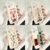Чехол с китайскими иероглифами-пожеланиями "Богатство" для iPhone 11,16,15,14,13,17,12,Plus,E,Air,Mini,Pro,Max, Магнитный Magsafe, Мягкий