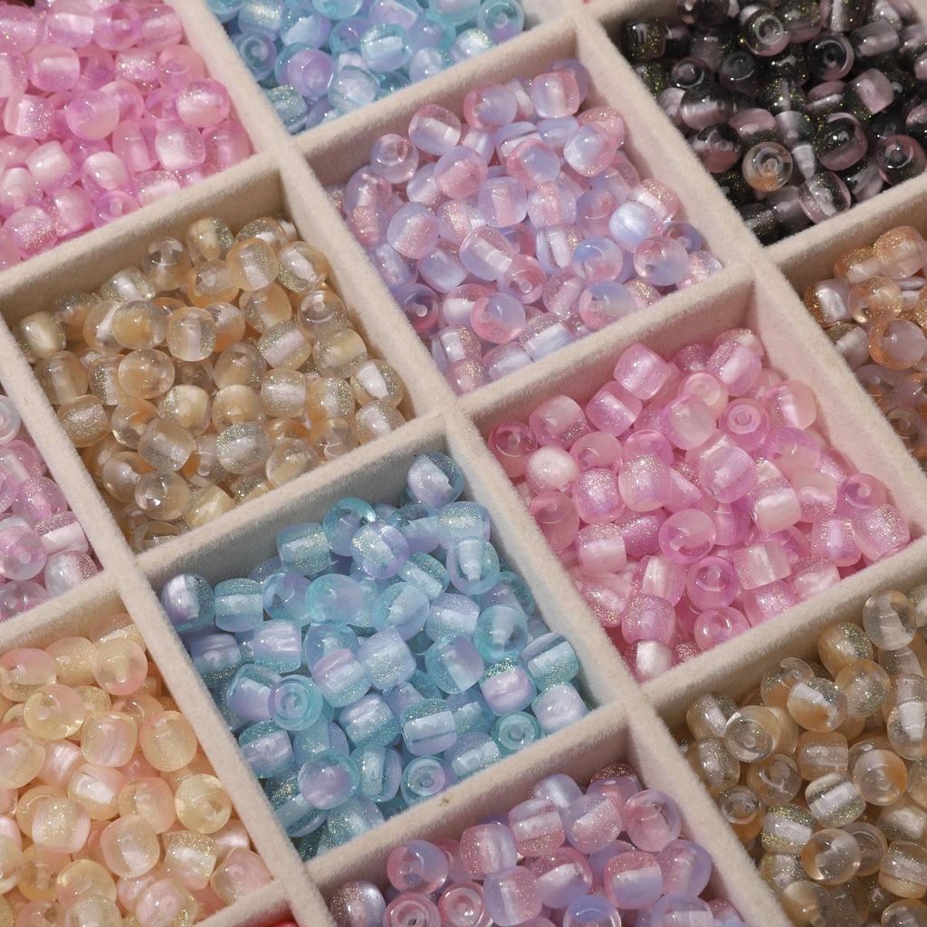 Смоляные матовые цилиндрические бусины для DIY ожерелья, браслета, серег, рукоделия 10 шт.