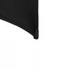 Tablecloth Cover For Garden Catering Table 240 Black Elastic