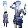 Suisei Hoshimachi Cosplay with Wig Vtuber Cosplay Costume Adult Costume Cultural Festival Event Live2D Costume Stage Clothes Hoshimachi Wig [Kamizu