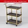European Style Titanium Hotel Serving Cart