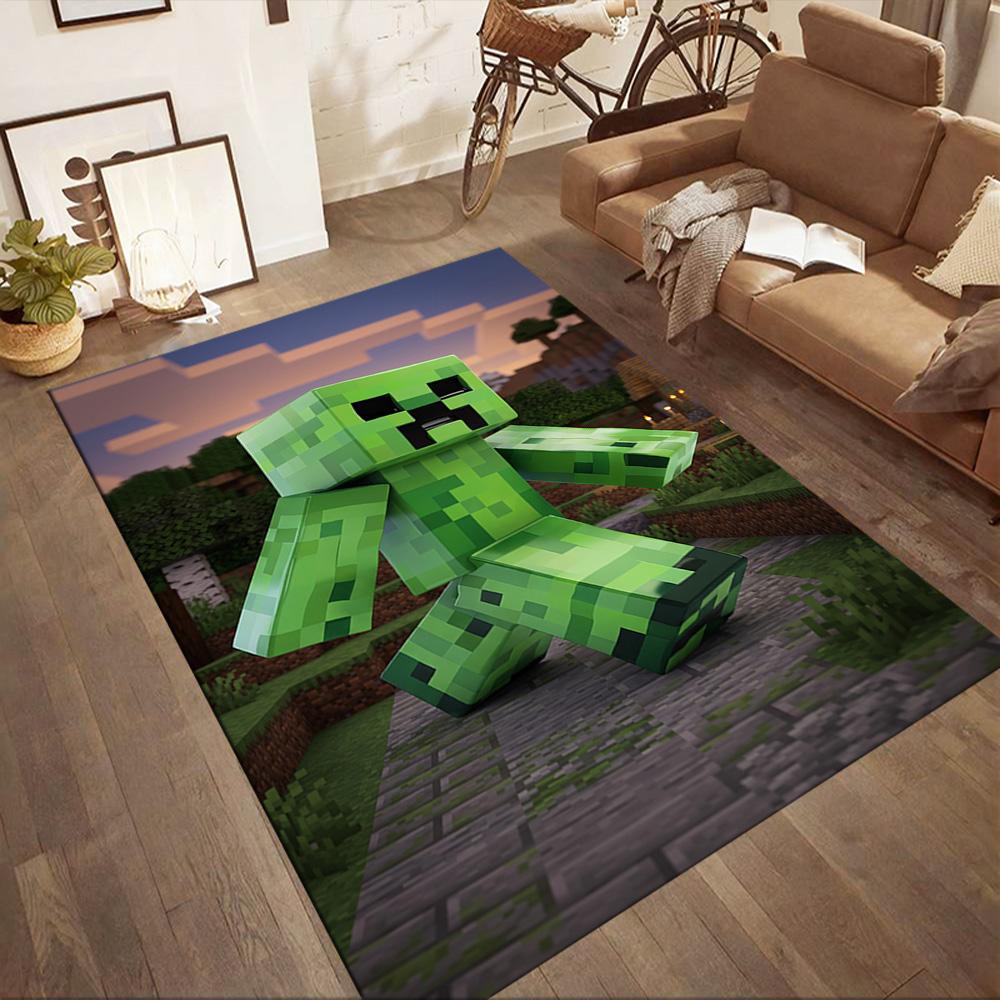 Minecraft 225 Floor Mat Design for Entryway Kitchen Outdoor Playrooms Antislip Carpet Office home decor Spiritual Gift