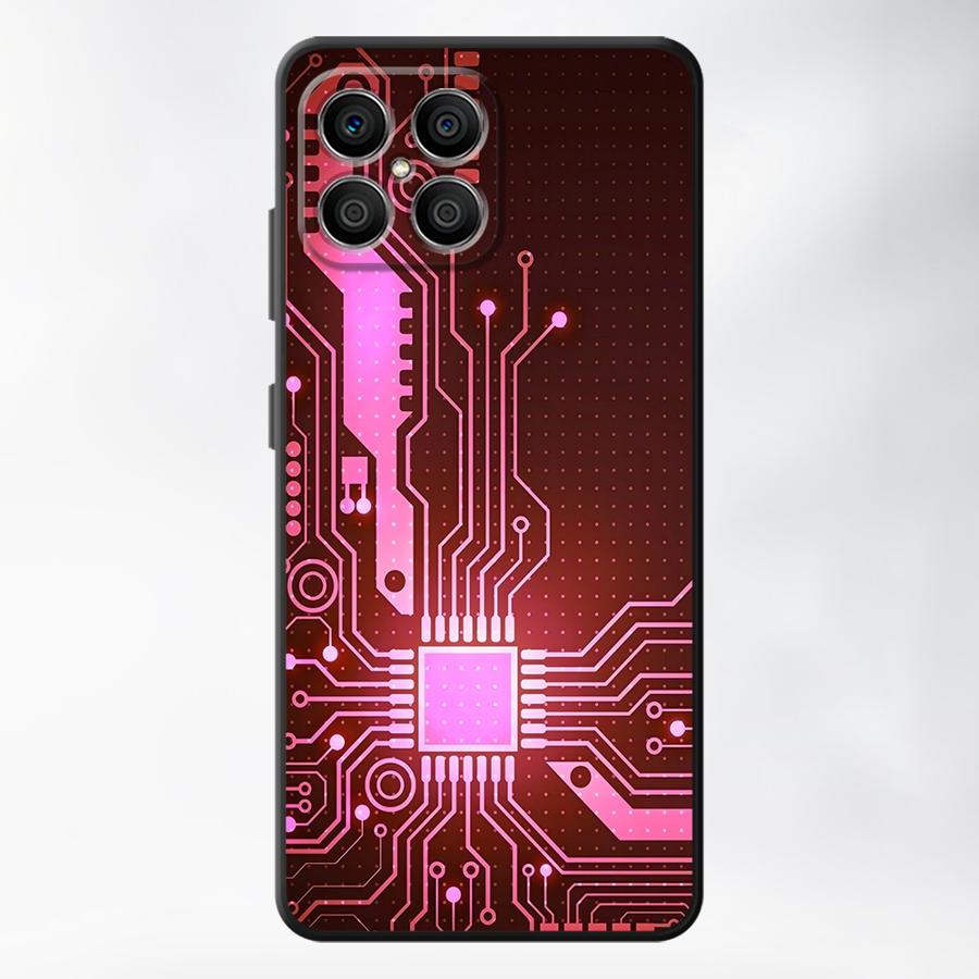 Чехол для Huawei P30 P20 Pro P20 P40 Lite P Smart 2019 P20 Lite 2018 Funda Чехол для телефона Ретро Печатная плата