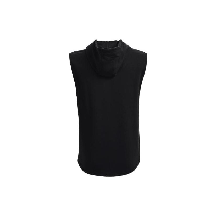 Under Armour Повседневная баскетбольная толстовка без рукавов Curry Series, мужские топы, черная 1370270-001